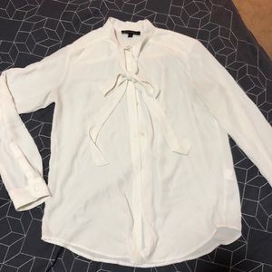 Banana Republic blouse with tie